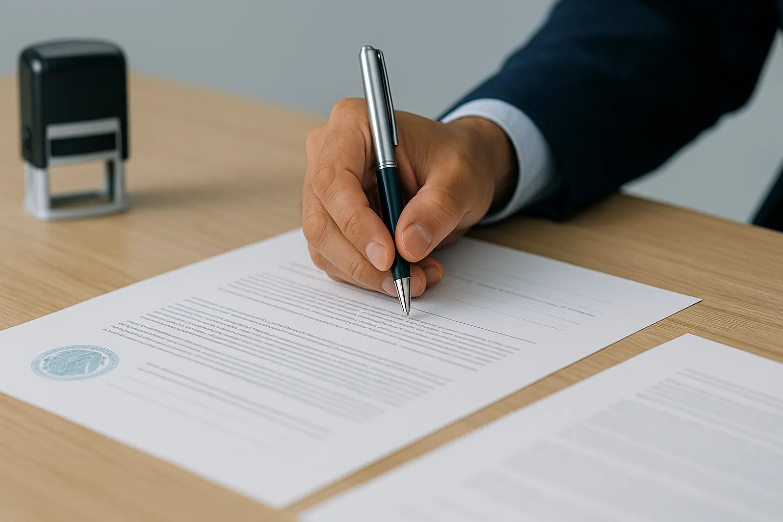 Farmacéutica revisando inventario